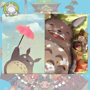 My Neighbor Totoro A4 Clear File Folder Studio Ghibli New Japan